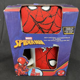 Spiderman Mug & Non Slip Toddler Sock Set LEU Size 22-29 Marvel