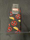 Marvel Deadpool Taco Crew Socks Fits Shoe Size 7-111