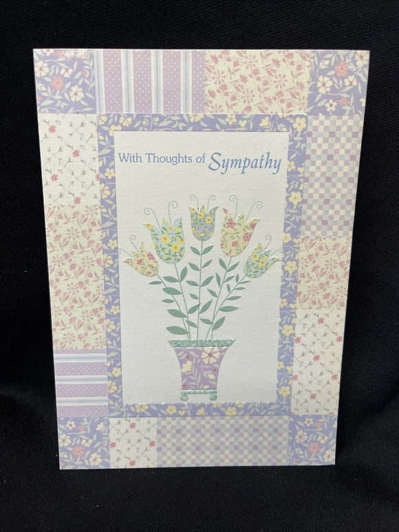 Sympathy Greeting Card w/Envelope