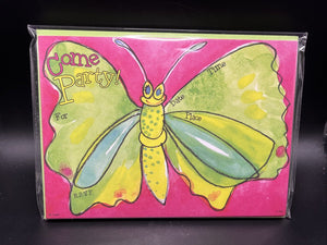 Butterfly Party Invitation Lil Pickle 8ct