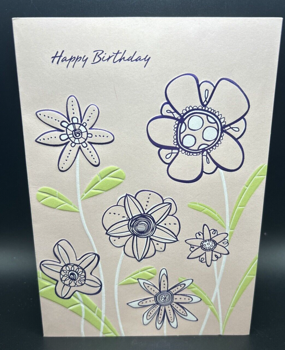 Happy Birthday Greeting Card w/Envelope