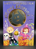 For Brother On Halloween Greeting Card w/Envelope