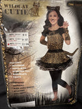 Child Wildcat Cutie Costume for Girls Large 12-142