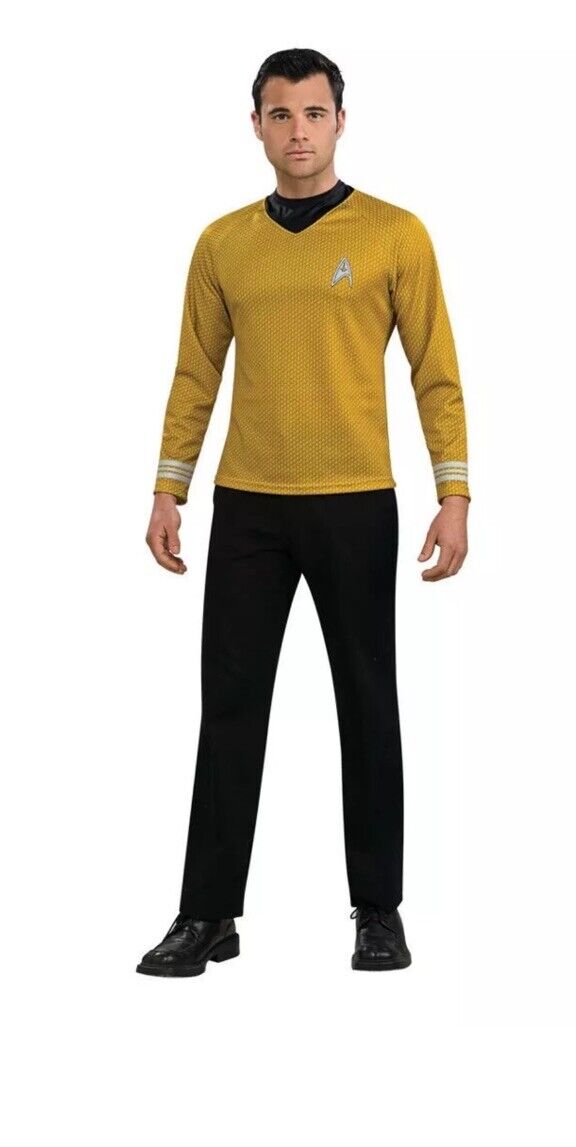 OFFICIAL STAR TREK MOVIE CAPTAIN KIRK ADULT COSTUME MENS SIZE X-LARGE