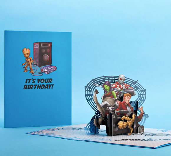 Marvel's Guardians of the Galaxy Galactic Birthday Pop-Up Lovepop Greeting Card