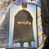 NEW Rubies Dark Knight Batman Boys S 4-6Costume Jumpsuit Cape Mask0