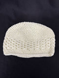 Baby Cream Crochet Beanie Big Dreamz1