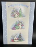 Merry Christmas Aunt Greeting Card w/Envelope