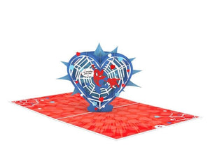 Marvel's Spider-Man Amazing Valentine LovePop Pop-up Card