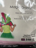 Magic Dragon Child Costume Size Small 4-6 Halloween Enchanted Costume Fun