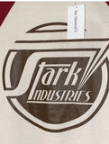 Our Universe Marvel Stark Industries 10th Yr Anniv 3/4 Raglan Tee Size Small0