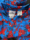 Spiderman Boys Flannel Pajama Set Size 8
