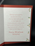 Merry Christmas Daddy from Son Greeting Card w/Envelope