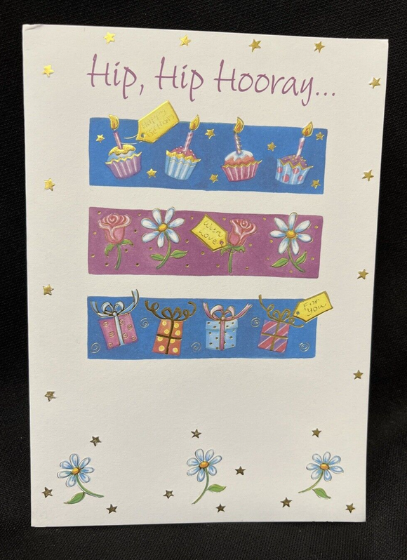 Happy Birthday Greeting Card w/Envelope
