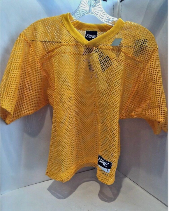 Bike Youth Football Jersey 1522 Gold Size Small