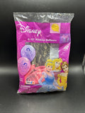 Princess Disney Latex Balloons Helium Quality Girl Birthday Party Supplies 6ct