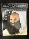 Beard Curly Synthetic Hair Beard/Mustache Costume Disguise White
