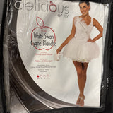 WHITE SWAN BALLARINA ADULT FANCY DRESS HALLOWEEN COSTUME XS2