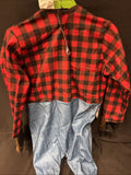 Infant & Toddler WEREWOLF COSTUME 3T-4T NEW 2pc Jumpsuit Headpiece Wolf5
