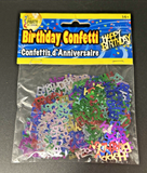 Happy Birthday Confetti Multi-Colored SKD Party By Forum