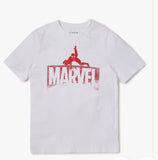 Gap Marvel Logo W/Spiderman Image Size M (8) Cotton Tshirt