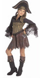 Sassy Pirate Caribbean Buccaneer Halloween Child Costume Small 4-6