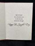 Happy St. Joseph's Day Greeting Card w/Envelope