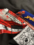 Marvel Spiderman Assorted No Show Kids 10 Pack Socks Size 6-8