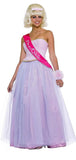 Prom Queen Pink Gown 1950s Retro Sock Hop  Halloween Adult Costume Fits Up 14/160