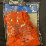 Child Astronaut Costume Orange Flight Suit Size Medium 8-10