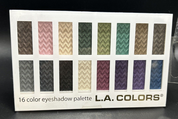 LA Colors 16 Color Eyeshadow Palette, Smokin', 0.95 Oz, Powder