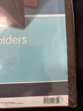 OFFICE DEPOT Legal Size Classification Folders 2 Dividers    5 COUNT Brick Red1