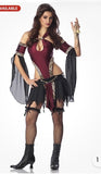 VOODOO DOLLY Doll Costume Sexy Hoodoo Witch Doctor Gypsy Dress Adult XS / S 0 20
