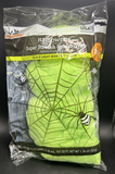 Halloween Super Stretch Spider-Web Indoor/Outdoors Blacklight-Glow