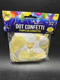 Dot Confetti Skd Party By Forum 1” Dia Paper Confetti Gold/Silver