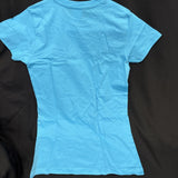 LAT Junior Tshirt Size Medium Turquoise 35163