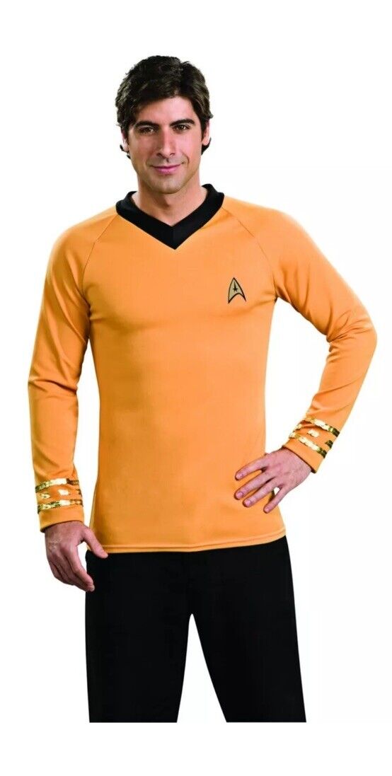 Star Trek Mens Deluxe Captain Kirk Costume - Small Size