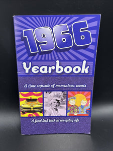 1966 Yearbook, A Time Capsule Of Momentous Events w/Envelope