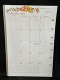 AT-A-GLANCE 2024 Monthly Planner Refill 52132 DAY-TIMER 5-1/2 x 8-1/2 Size