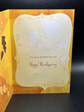 Happy Thanksgiving Greeting Card w/Envelope