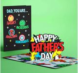 Marvel's Avengers Super-Hero Father's Day Pop-Up Card Lovepop Greeting Card