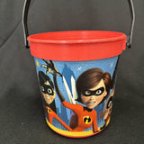 5x Small Treats Buckets, Treat Bag, Incredibles Candy Basket,  5''x5'' 1