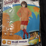 Scooby Doo Velma Dinkley Kids Size Large 12-14 Costume0