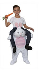 Kids Ride On Bunny Costume Fits Up To Size 100