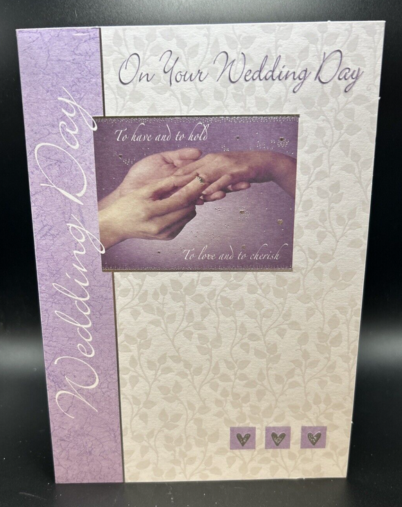 Wedding Greeting Card w/Envelope