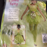 Little a Big Girls Green Fairy 3-pc. Costume Medium 7-83