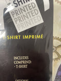 Instant Steam Punk Costume Printed T-Shirt SIZE MEDIUM (38-40)
