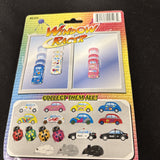CAR WINDOW RACERS kids toys crawling toy new 2 Pack Colors MAY Vary3