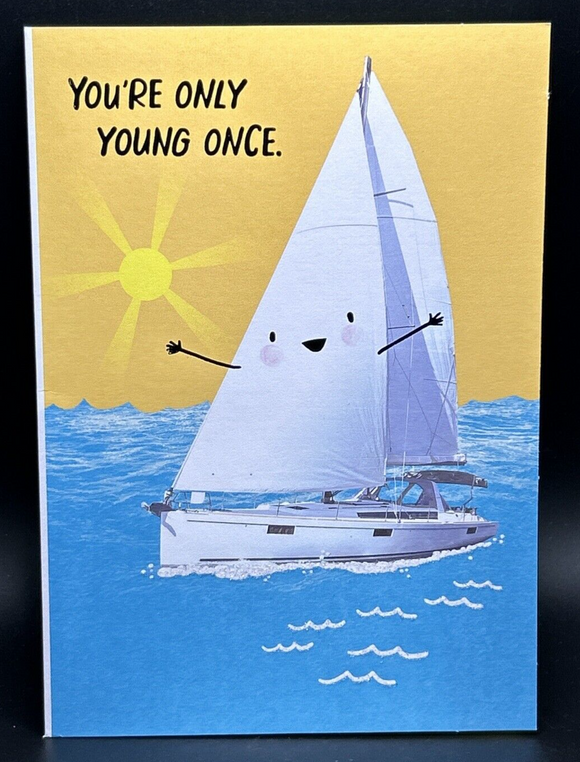 Funny Getting Older Birthday Greeting Card w/Envelope