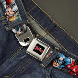 MARVEL AVENGERS MARVEL AVENGERS Logo Seatbelt Belt - WAV012